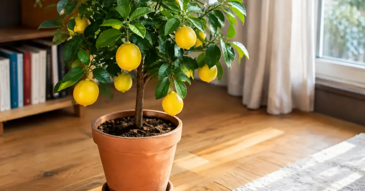 Citronnier à rentrer avant le froid ? La pièce de la maison où il évite le choc thermique et sauve sa récolte